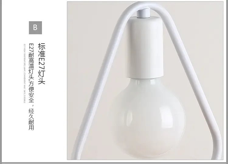 匠心设计 三角形暖光LED台灯打造卧室精致阅读时光